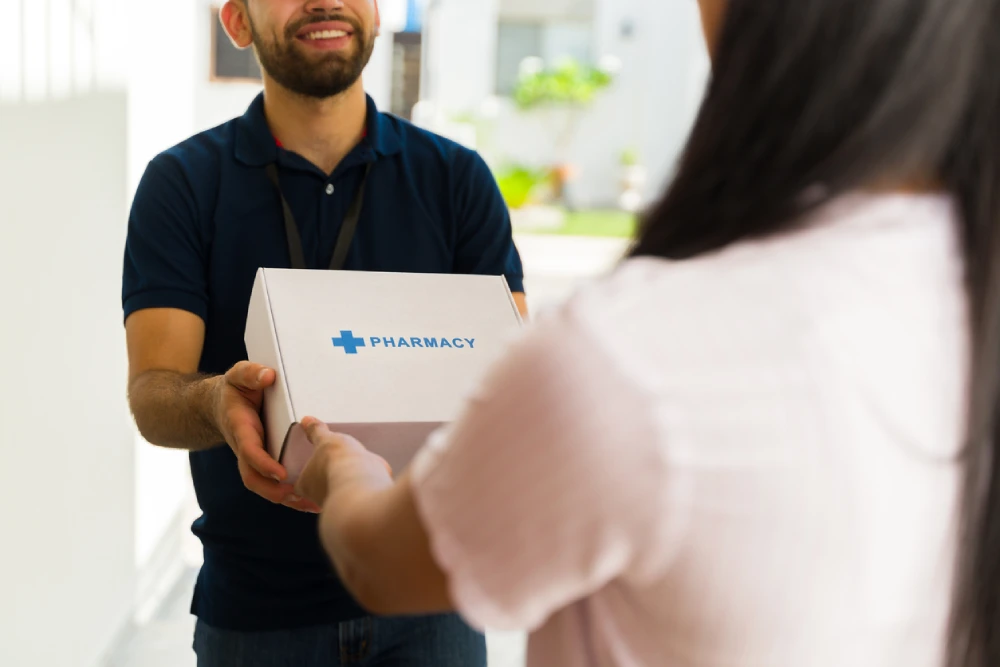 community pharmacy prescription delivery service