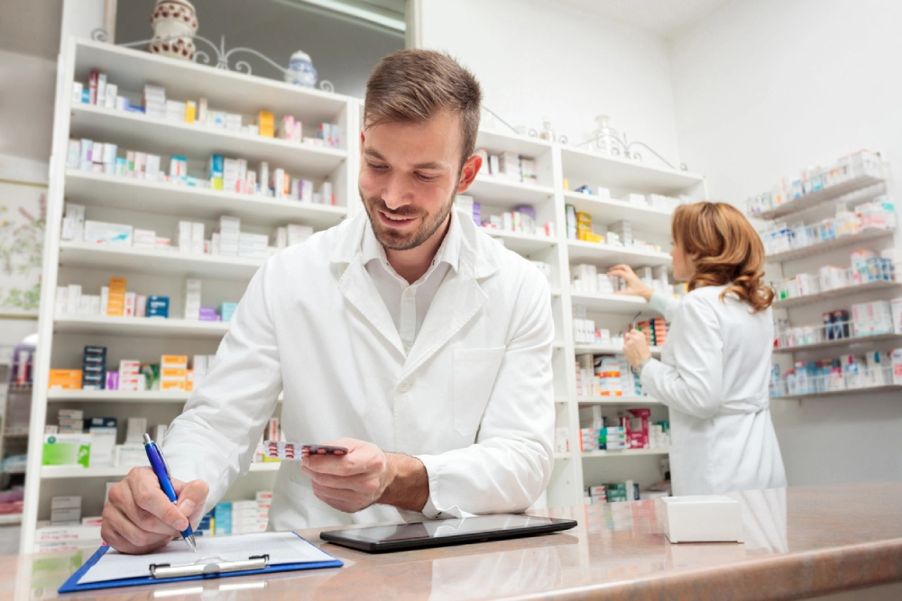 pharmacist complying with pharmacy regulations in canada